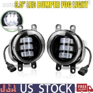 Pair Front LED Fog Lights Kit for Toyota Yaris Camry Corolla Sienna 4Runner RAV4 - Bild 1 von 12