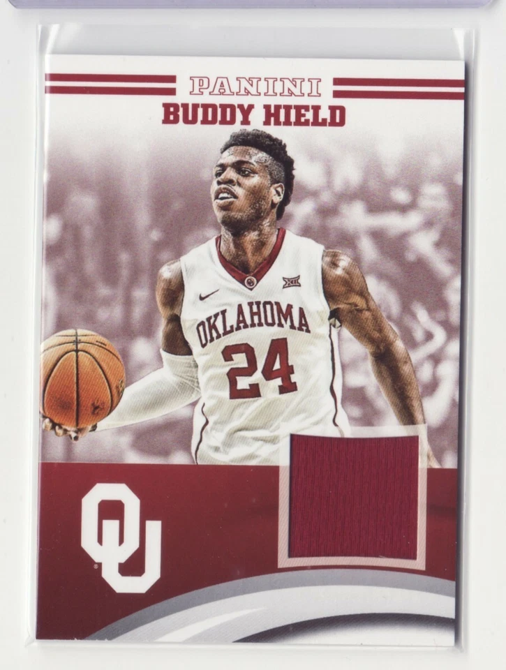 Camiseta deportiva Panini Collegiate Oklahoma 2016 #BH2 Buddy Hield - plana S/H Foto 1 de 1
