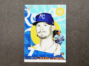 2022 Bobby Witt Jr. Topps Gallery Modern Artists RC Insert #MA-20
