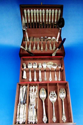 Eloquence by Lunt Sterling Silver Flatware Service For 12 (141) Pieces. - Image 1 of 4