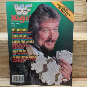 WWF Magazin Mai 1989 Hogan Dibiase Studd Andre Sherri AWA NWA WWE - Bild 1 von 14