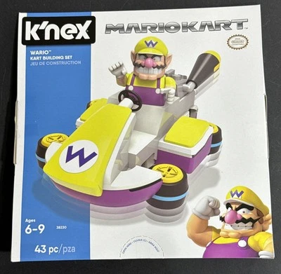 KNEX Mario Kart 8 - Wario Kart Building Set - Brand New - Image 1 of 2