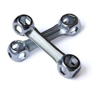 6-15MM Bicycle Wrench Zinc Alloy Socket Wrench Durable Hexagonal Bone Wrench - Picture 1 of 11