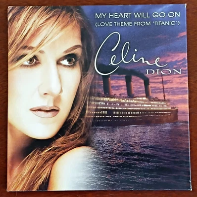 Celine Dion "My Heart Will Go On" (Titanic) CD Single. Used, Excellent Condition - Image 1 of 3