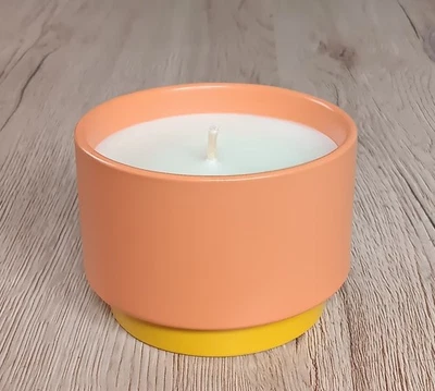 PARTYLITE Zweifarbiger Duftwachstopf " Peach Honey Citronella "Sommer Sonne OVP - Bild 1 von 4