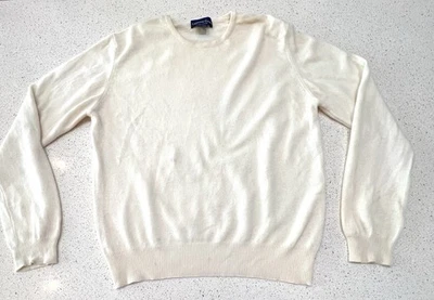 Suéter de Cachemira CHARTER CLUB LUXURY Mujer Talla Med Cuello Redondo Minimalista Usado Foto 1 de 4