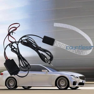 Windshield Car AM FM Radio Antenna Signal Amplifier Booster 12V UniversalAntenna - Picture 1 of 7