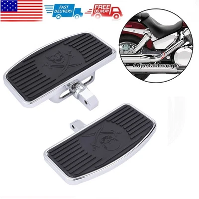 Rear Footboards Floorboards Rest For Honda VTX 1800 VTX 1300 Shadow VT750 VT400 - Image 1 of 4
