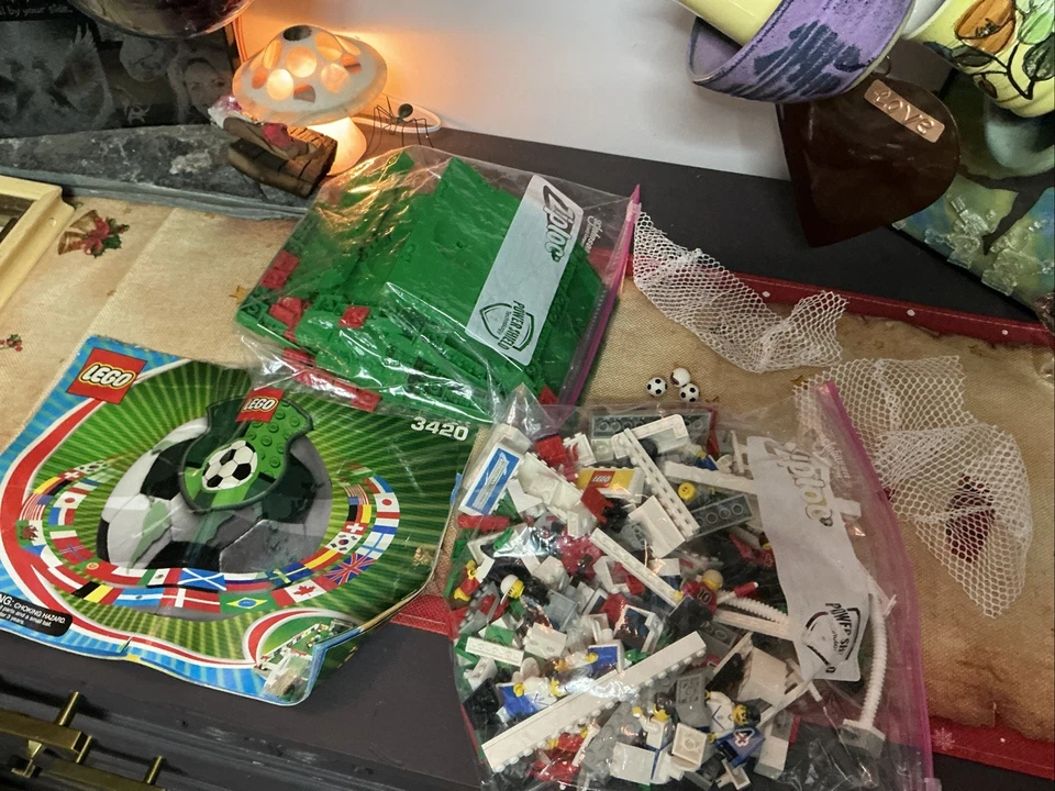 LEGO Sports 3420 Championship Challenge II 2002 juego suelto con bolas y minifiguras Foto 1 de 4