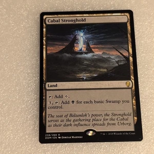 Cabal Stronghold - Dominaria MTG NM Magic: The Gathering Kostenloser Versand - Bild 1 von 2