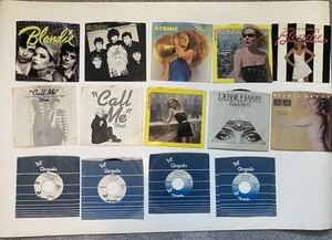 DEBBIE HARRY - BLONDIE Set Of 14 !  45’s  Vintage Never Played Pristine!  - Picture 1 of 7