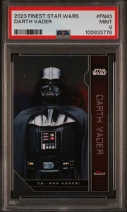 2023 Topps Finest Star Wars Darth Vader #FN43 PSA 9 - Picture 1 of 2