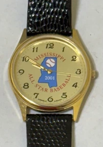 Vintage 2001 MHSAA Mississippi ALL STAR BASEBALL Official Watch by Bulova - Picture 1 of 2