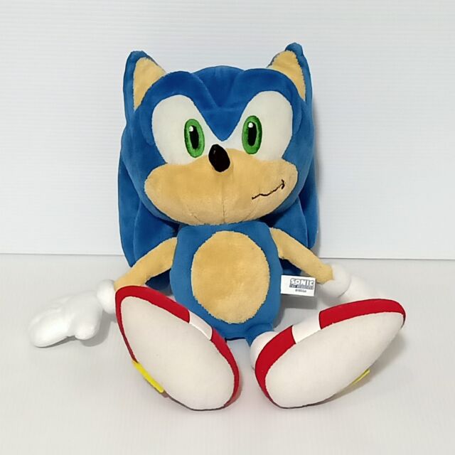 Boneco de Pelúcia Tomy Sonic The Hedgehog - Sonic Plush T22388