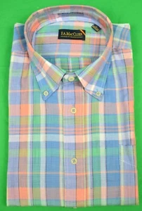 The Andover Shop by FA MacCluer India Madras L/S BD Sport Shirt Gr:XL Deadstock! - Bild 1 von 4