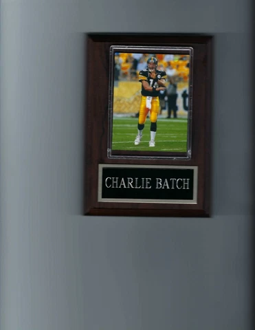 CHARLIE BATCH PLAQUE PITTSBURGH STEELERS NFL FOOTBALL Cover