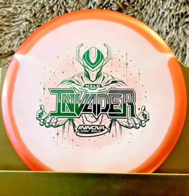 Innova Halo Star Invader *SHIPS FREE* Orange Creamsicle w/ Green Mirror 173-5g - Image 1 of 2