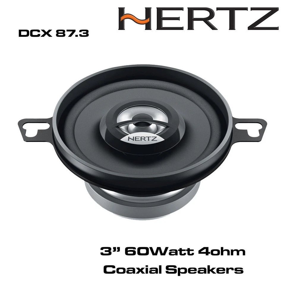 Hertz DCX87.3 - Dieci Series 3'' 8cm Speakers - 2 Way Coaxial Car Speakers  - Image 1 of 1