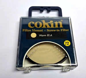 Cokin Ø72mm 81A Warm New Filter Screw-In --M1 - Picture 1 of 2
