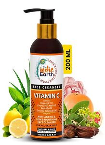 Vitamin C Face Cleanser with Vitamin C Grape Fruit Peel Oil, Rosehip Oil  200 ml