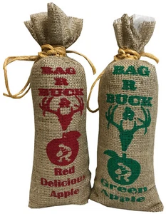 Bag R Buck Red Delicious And Green Apple Packer Bag Combo - Picture 1 of 2