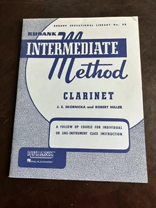 Método intermedio Rubank para clarinete Skornicka y Miller - Imagen 1 de 3