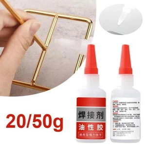 20g/50g Super Glue Electric Welding Glue Shoe PlasticCeramic Wood Metal UK E5N3 - Picture 1 of 13