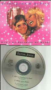 ELTON JOHN w/ RUPAUL & Tammy Wynette Don’t Go w/ UNRELEASED CD single USA seller - Picture 1 of 1