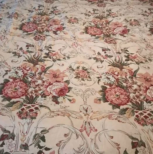 NEW Ralph Lauren MEDIEVAL GUINEVERE Cotton Sateen Designer Fabric Remnant Pieces - Image 1 of 1