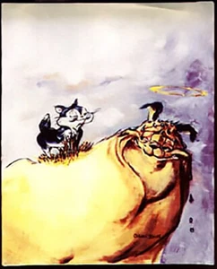 CHUCK JONES All You Knead is Love Warner Bros Canvas Giclee Ltd Ed of 400 LRG - Picture 1 of 1