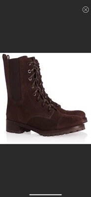 Barcos de combate Tory Burch de cuero marrón talla 5,5 para mujer nuevos sin etiquetas  Foto 1 de 4