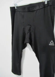 Reebok 3/4 Underwear Pants Black 2XL *NWT* - Picture 1 of 7