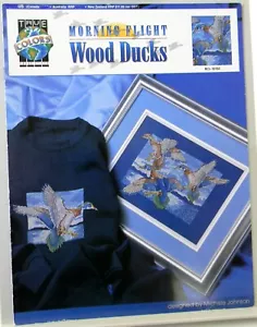 True Colors Morning Flight Wood Ducks counted Cross Stitch Pattern - Picture 1 of 4