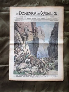 La Domenica del Corriere 29 Marzo 1936 Valli Tembien Ras Briganti Hitler - Picture 1 of 1