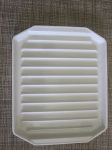 Vintage Anker Hocking Microware kompaktes Speckgestell 9 3/4"" x 8"" 592-31 - Bild 1 von 4