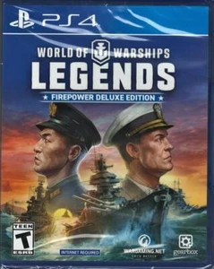 World Of Warships: Legends Firepower Deluxe Edition PS4 (Brandneu Factory Seale - Bild 1 von 2