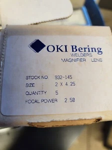 Lente lupa OKI Bering 2" x 4 1/4" [2,50] 932-145 - Imagen 1 de 2