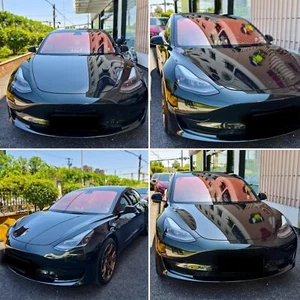 78% VLT Rojo Camaleón Coche Ventana Delantera Tinte Coche Ventana Delantera Película Solar Tinte - Imagen 1 de 10