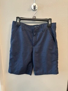 Cat & Jack Boys 10 Navy Shorts Snap Closure Adjustable Waist - Picture 1 of 5