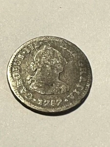 1787 Mexico 1/2 Real/Silver AG #20477 - Picture 1 of 2