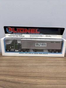 LIONEL 6-52056 LCCA SOUTHERN RAILWAY TRACTOR & TRAILER 1994 in Original Box - Picture 1 of 4