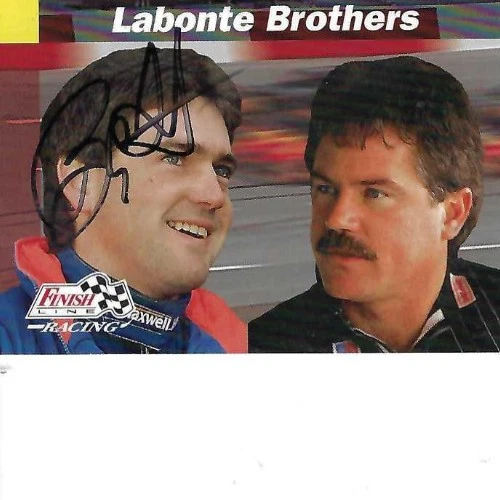 BOBBY LABONTE SIGNED 1993 FINISH LINE RACING #27 - NASCAR - Image 1 of 1