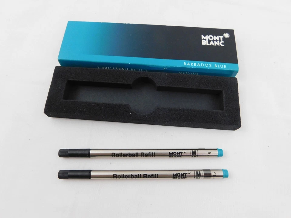 Mont Blanc Rollerball Refill M 2x1 Fortune Green 105161