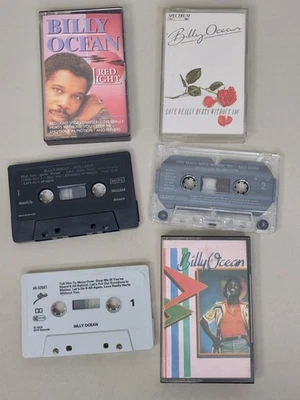 Billy Ocean Cassette Tape Lot X 3 Red Light, Love Really Hurts,  - Image 1 of 2