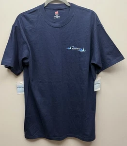 NEU Vintage Hawaii Super Ferry Blau Kurzarm T-Shirt Gr. M - RAR - Bild 1 von 7