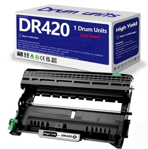 Compatible DR420 Drum Unit Replacement for Brother DR-450 DR 420 Drum 1 Pack ... - Picture 1 of 7