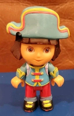 3.25 In Pirate Dora The Explorer Mega Bloks Replacement Figure Collectible Flaws - Image 1 of 4