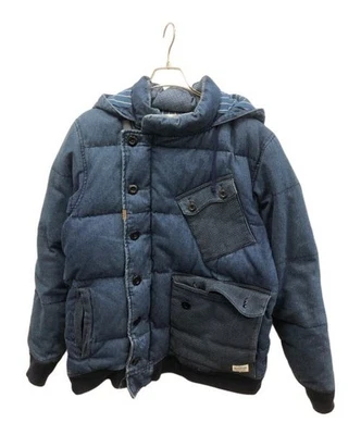 NEIGHBORHOOD Denim Plumón Chaqueta Indigo 152TSNH-JKM07 Foto 1 de 4