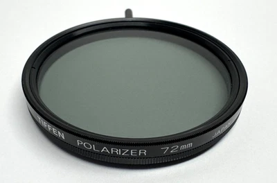 Vintage Tiffen 72mm Circular Polarizer and 72mm Neutral Density 0.9 Filter - Image 1 of 4