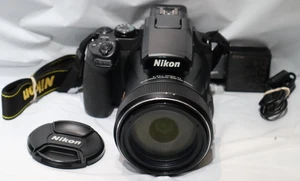 Nikon COOLPIX P1000 4K UHD 16MP Compact Digital Camera Black #19467R - Picture 1 of 10